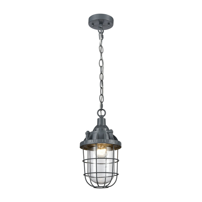 ELK Home - 1223-004 - One Light Mini Pendant - Steel Trap - Gray