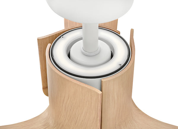 Sven 54"Ceiling Fan Matte White-Fans-Hinkley-Lighting Design Store