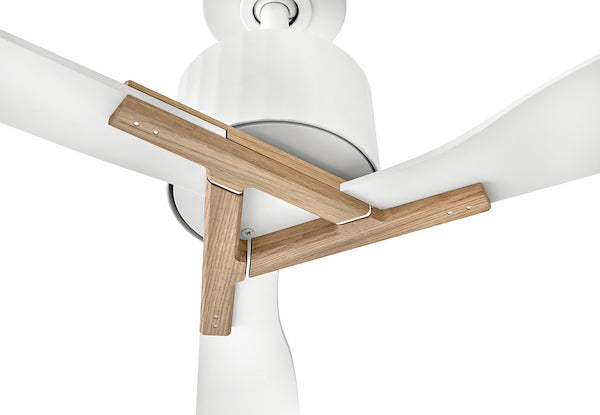 Rafter 60"Ceiling Fan Matte White-Fans-Hinkley-Lighting Design Store