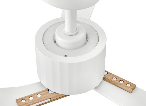 Rafter 60"Ceiling Fan Matte White-Fans-Hinkley-Lighting Design Store