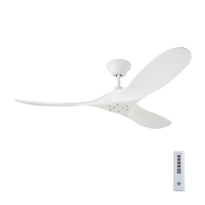 Visual Comfort Fan - 3MAVR52RZW - 52 Inch Ceiling Fan - Maverick - Matte White