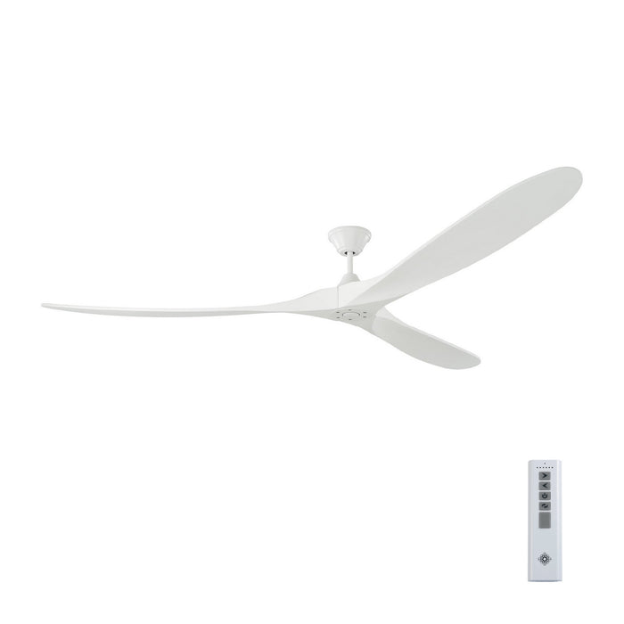 Visual Comfort Fan - 3MAVR88RZW - 88 Inch Ceiling Fan - Maverick - Matte White