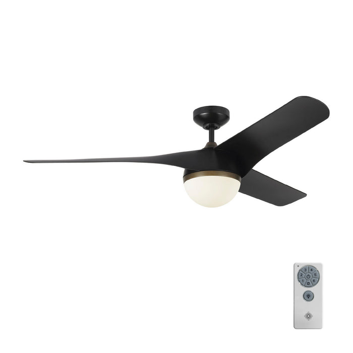 Visual Comfort Fan - 3AKR56BKD - 56``Ceiling Fan - Akova 56 - Matte Black