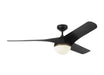Visual Comfort Fan - 3AKR56BKD - 56``Ceiling Fan - Akova 56 - Matte Black