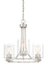 Designers Fountain - 93083-SP - Three Light Chandelier - Liam - Platinum (Satin)