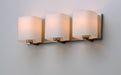 Maxim - 11253SWSN - Three Light Bath Vanity - Wrap - Satin Nickel