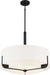 Nuvo Lighting - 60-6544 - Four Light Pendant - Frankie - Aged Bronze