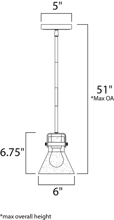 Seafarer Mini Pendant-Mini Pendants-Maxim-Lighting Design Store