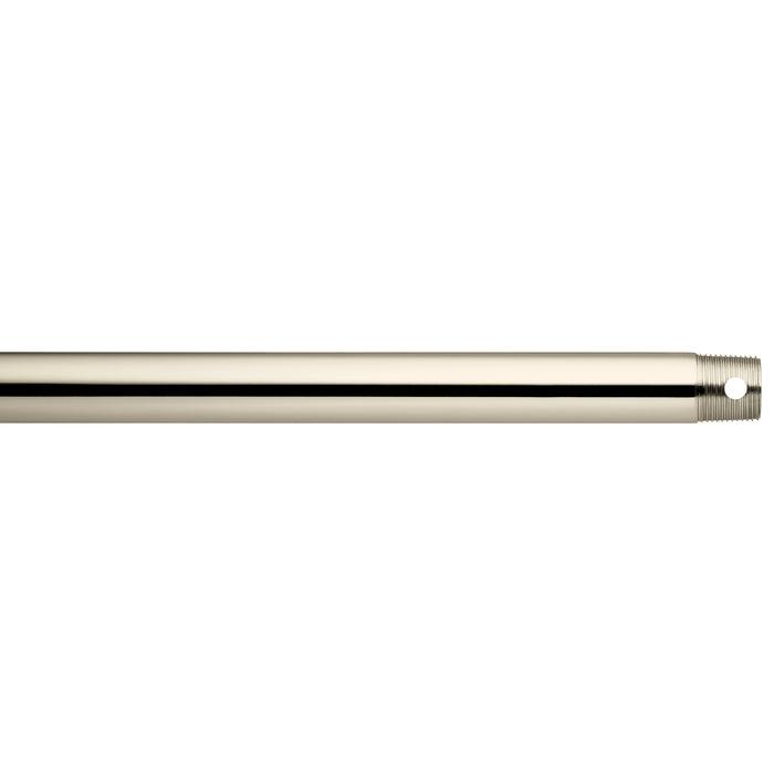 Kichler - 360000PN - Fan Down Rod - Accessory - Polished Nickel