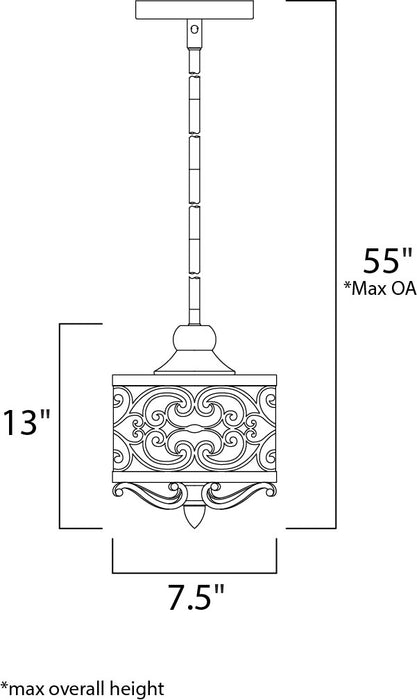Mondrian Mini Pendant-Mini Pendants-Maxim-Lighting Design Store