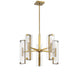 Savoy House - 1-9772-10-322 - Ten Light Chandelier - Winfield - Warm Brass