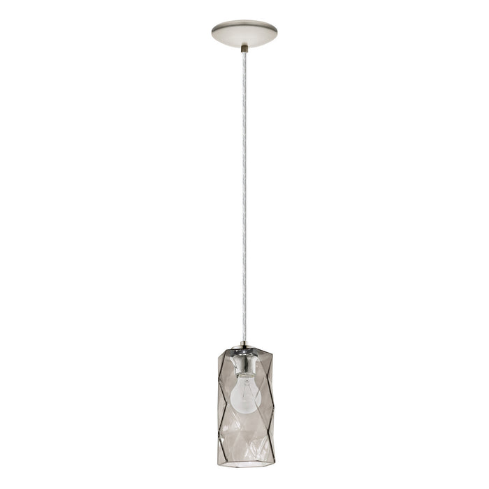 Eglo USA - 202403A - One Light Pendant - Estevau - Satin Nickel