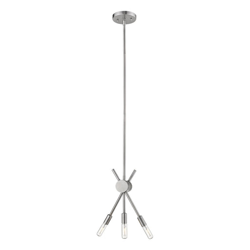 Eglo USA - 203479A - Three Light Pendant - Willsboro - Polished Nickel