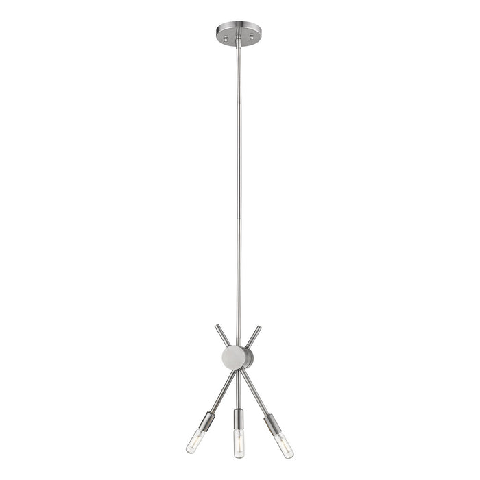 Eglo USA - 203479A - Three Light Pendant - Willsboro - Polished Nickel