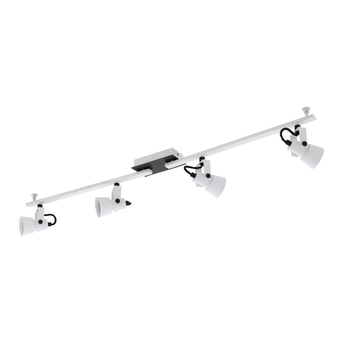 Eglo USA - 97374A - Four Light Track - Trillo - White & Black