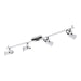 Eglo USA - 97374A - Four Light Track - Trillo - White & Black