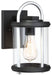 Minka-Lavery - 72671-32 - One Light Outdoor Wall Mount - Keyser - Black w/Silver