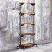 Uttermost - 25414 - Etagere - Rhordyn - Aged Gunmetal