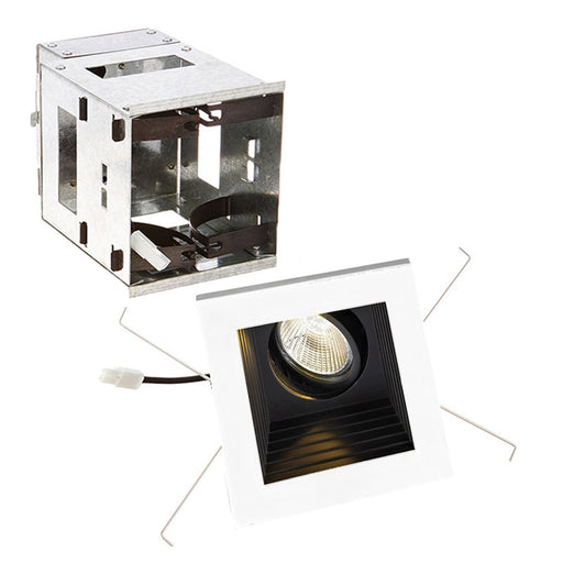 Mini Led Multiple Spots LED Single Light Remodel Housing with Trim and Light Engine Black