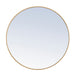 Elegant Lighting - MR4042BR - Mirror - Eternity - Brass