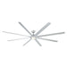 Modern Forms Fans - FR-W1805-120L-TT - 120 Inch Ceiling Fan - Hydra - Titanium Silver