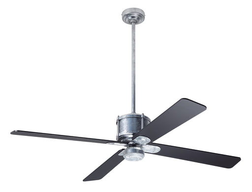Modern Fan Co - IND-GV-50-BK-NL-CC - 50 Inch Ceiling Fan - Industry DC - Galvanized