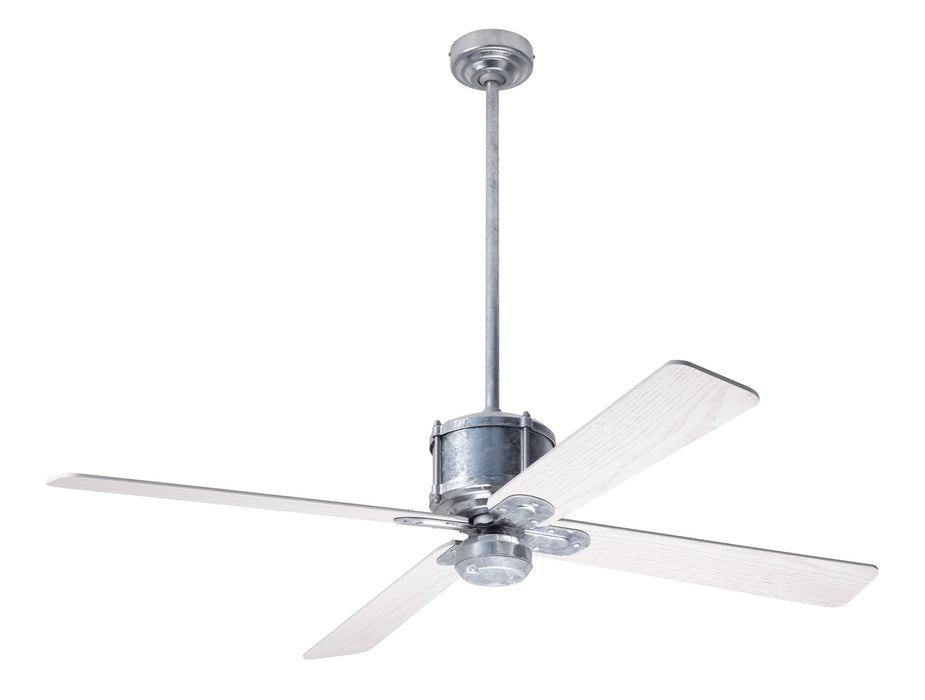 Modern Fan Co - IND-GV-50-WW-NL-RC - 50 Inch Ceiling Fan - Industry DC - Galvanized