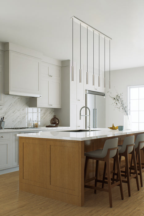 Forest LED Linear Chandelier-Linear/Island-Z-Lite-Lighting Design Store