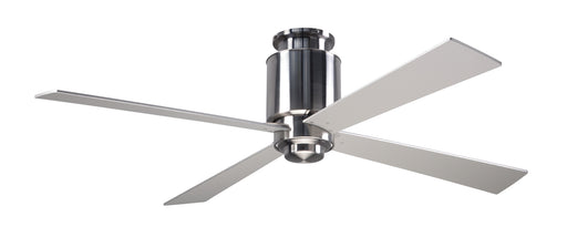 Modern Fan Co - LAP-FM-BN-50-NK-NL-002 - 50 Inch Ceiling Fan - Lapa Flush - Bright Nickel