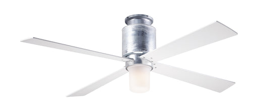 Modern Fan Co - LAP-FM-GV-50-WH-552-002 - 50 Inch Ceiling Fan - Lapa Flush - Galvanized
