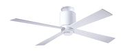 Modern Fan Co - LAP-FM-GW-50-WH-NL-004 - 50 Inch Ceiling Fan - Lapa Flush - Gloss White