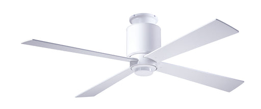 Modern Fan Co - LAP-FM-GW-50-WH-NL-003 - 50 Inch Ceiling Fan - Lapa Flush - Gloss White