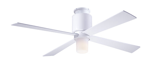 Modern Fan Co - LAP-FM-GW-50-WH-552-005 - 50 Inch Ceiling Fan - Lapa Flush - Gloss White