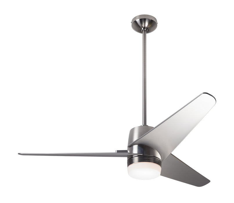 Modern Fan Co - VEL-BN-48-NK-853-RC - 48 Inch Ceiling Fan - Velo DC - Bright Nickel