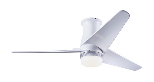 Modern Fan Co - VEL-FM-GW-48-WH-853-RC - 48 Inch Ceiling Fan - Velo Flush DC - Gloss White