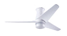 Modern Fan Co - VEL-FM-GW-48-WH-NL-WC - 48 Inch Ceiling Fan - Velo Flush DC - Gloss White