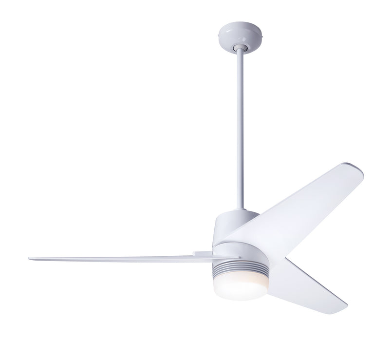 Modern Fan Co - VEL-GW-48-WH-853-WC - 48 Inch Ceiling Fan - Velo DC - Gloss White