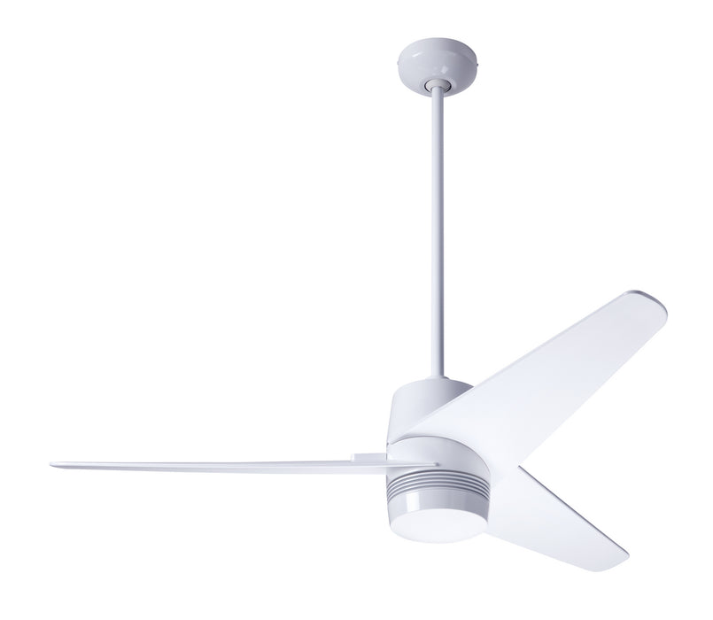 Modern Fan Co - VEL-GW-48-WH-NL-WC - 48 Inch Ceiling Fan - Velo DC - Gloss White