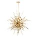 Livex Lighting - 40079-12 - 12 Light Foyer Chandelier - Circulo - Satin Brass