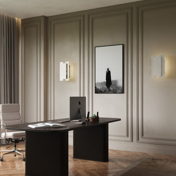 Livex Lighting - 40690-91 - Two Light Wall Sconce - Varick - Brushed Nickel