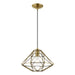 Livex Lighting - 41323-01 - One Light Mini Pendant - Knox - Antique Brass