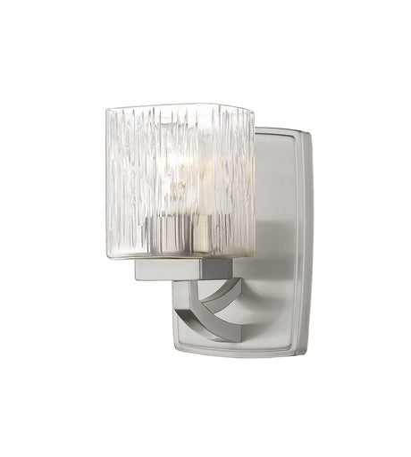 Zaid One Light Wall Sconce Brushed Nickel
