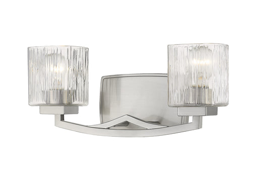 Zaid Two Light Vanity Brushed Nickel