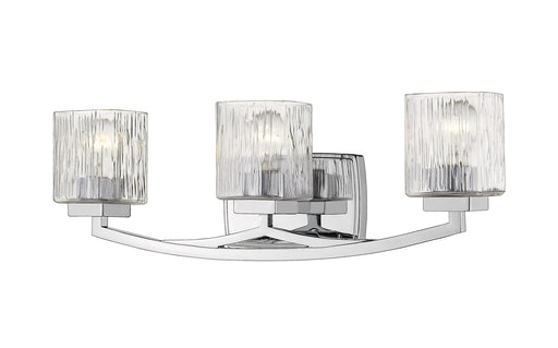 Zaid Three Light Vanity Chrome