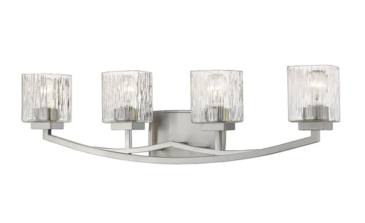 Zaid Four Light Vanity Brushed Nickel