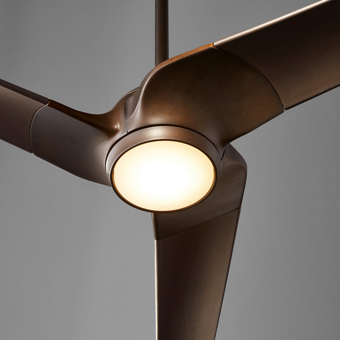 Quorum - 3-104-22 - 52"Ceiling Fan - Sol - Oiled Bronze