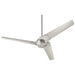 Quorum - 3-104-24 - 52"Ceiling Fan - Sol - Satin Nickel