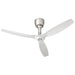 Quorum - 3-105-024 - 60"Ceiling Fan - Alpha - Satin Nickel