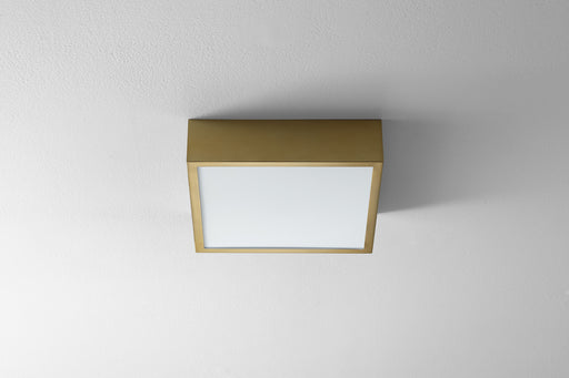 Pyxis LED Ceiling Mount Aged Brass