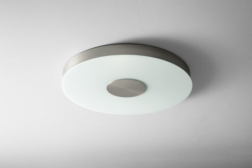 Dione LED Ceiling Mount Satin Nickel